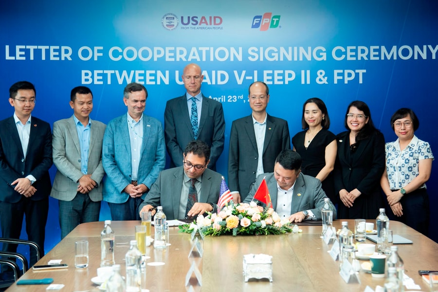FPT hợp tác với USAID thúc đẩy triển khai năng lượng sạch