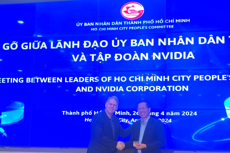TP.HCM mong muốn cùng Nvidia xây dựng Trung tâm công nghệ AI tầm quốc tế
