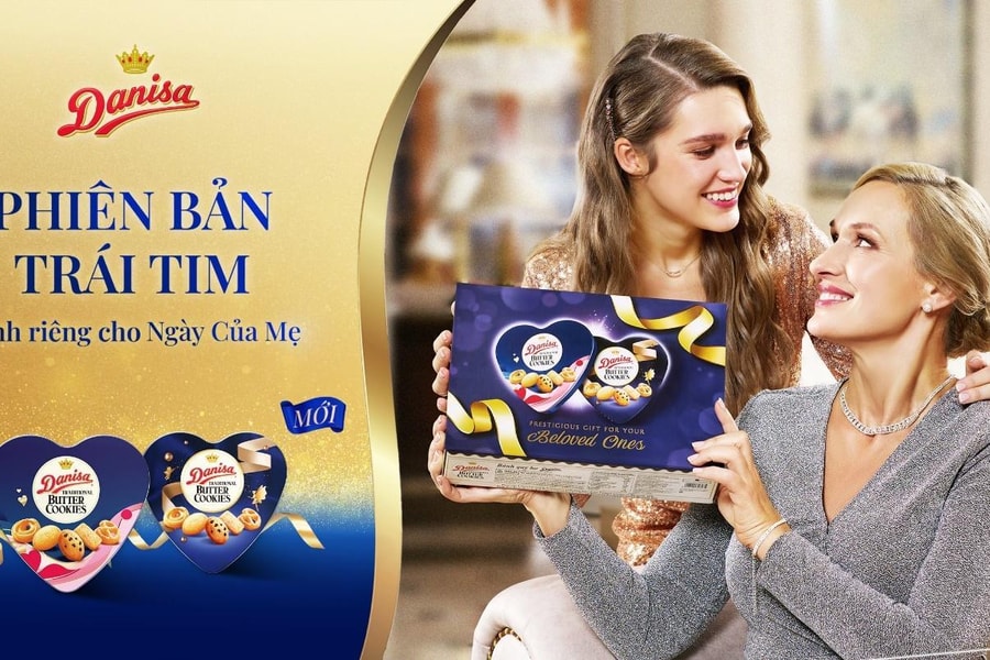 Danisa lan tỏa nét đẹp tri ân và nghệ thuật tặng quà nhân Ngày của Mẹ