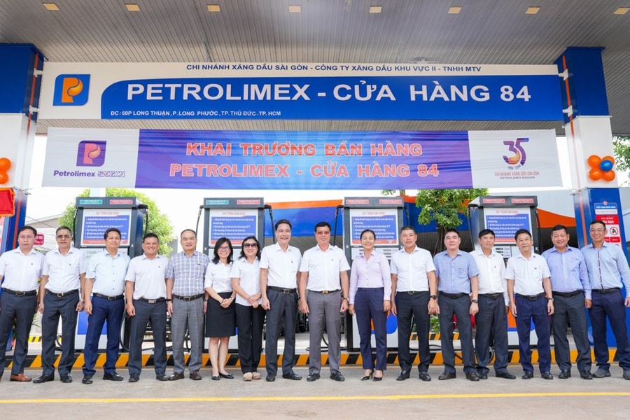 Chi nhánh Xăng dầu Sài Gòn khai trương cửa hàng mới tại TP. Thủ Đức