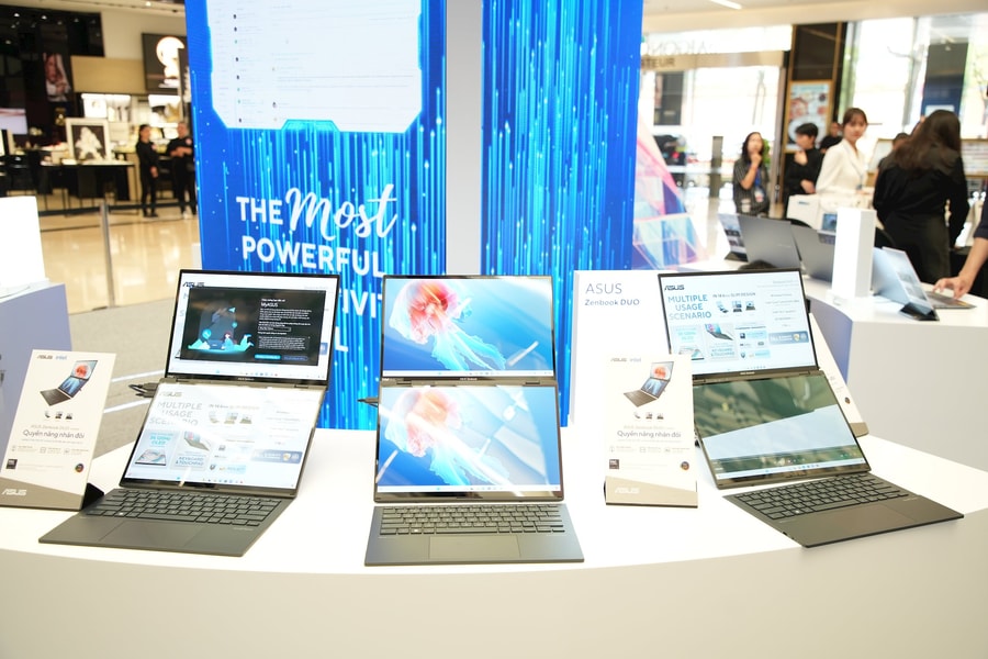 Asus ra mắt Vivobook S 14/16 OLED thiết kế mỏng nhẹ tích hợp chip AI