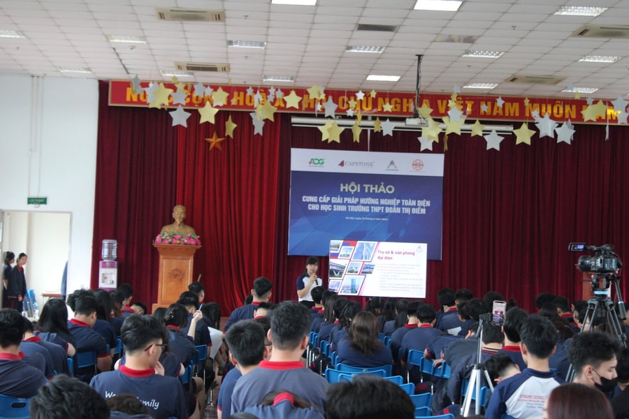 Trường THPT Đoàn Thị Điểm: Hội thảo Cung cấp giải pháp hướng nghiệp toàn diện cho học sinh phổ thông