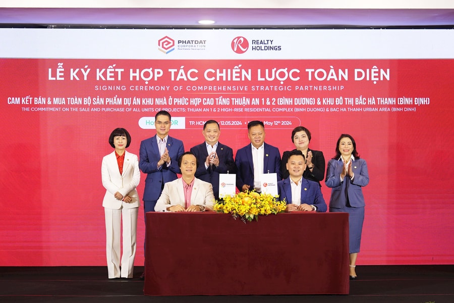 Realty Holdings ra mắt và ký kết hợp tác chiến lược với nhiều đối tác