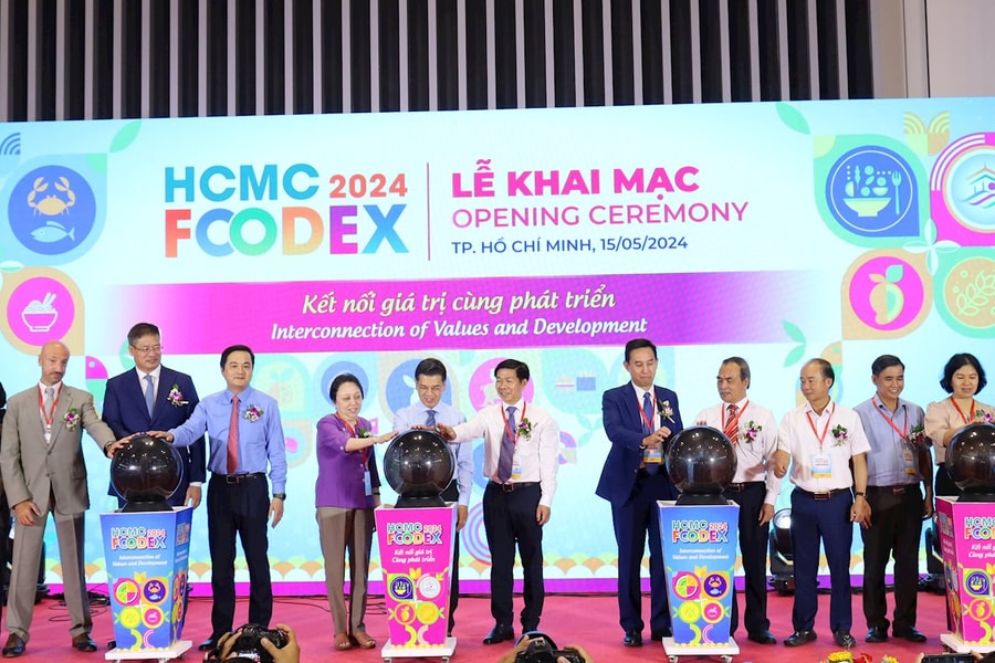 HCMC Foodex 2024 thu hút 400 doanh nghiệp