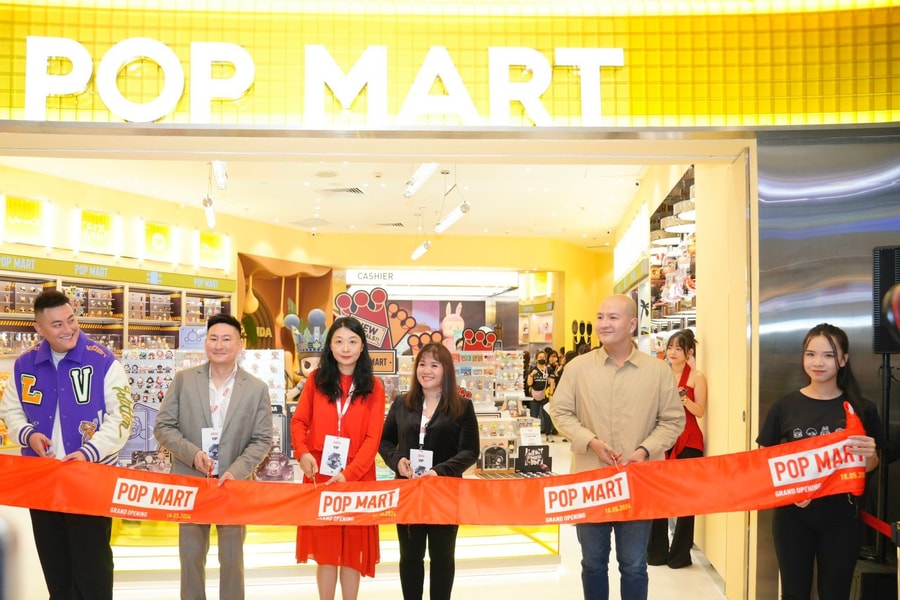 POP Mart khai trương cửa hàng chính hãng đầu tiên tại Việt Nam