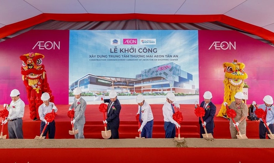 Khởi công Trung tâm thương mại Aeon tại Long An