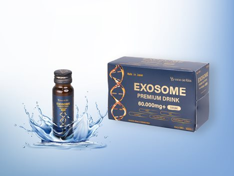 Nước uống collagen bổ sung Exosome có mặt tại Việt Nam