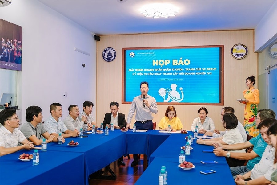 Giải Tennis Tranh Cup SC Group: Chào mừng kỷ niệm 15 năm ngày thành lập Hội