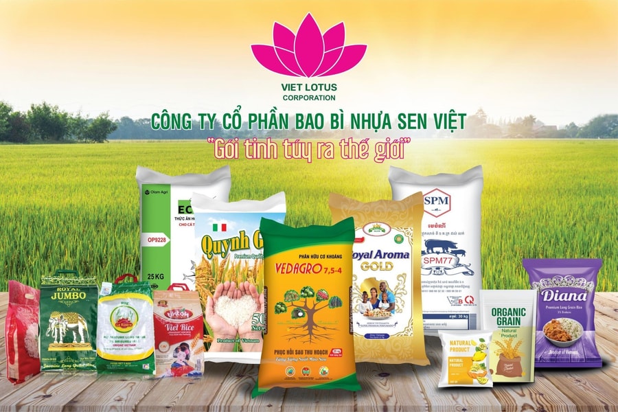 Sen Việt: Nhà cung cấp bao bì hàng đầu trong ngành lúa gạo Việt Nam
