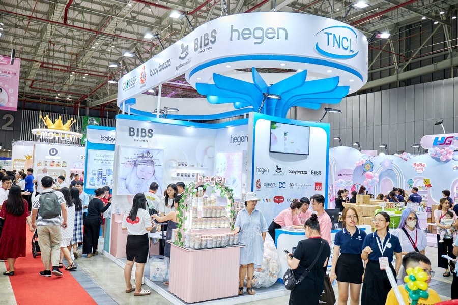 Tại VietBaby Fair HCM 2024, gian hàng của TNCL nhận được nhiều sự quan tâm đặc biệt
