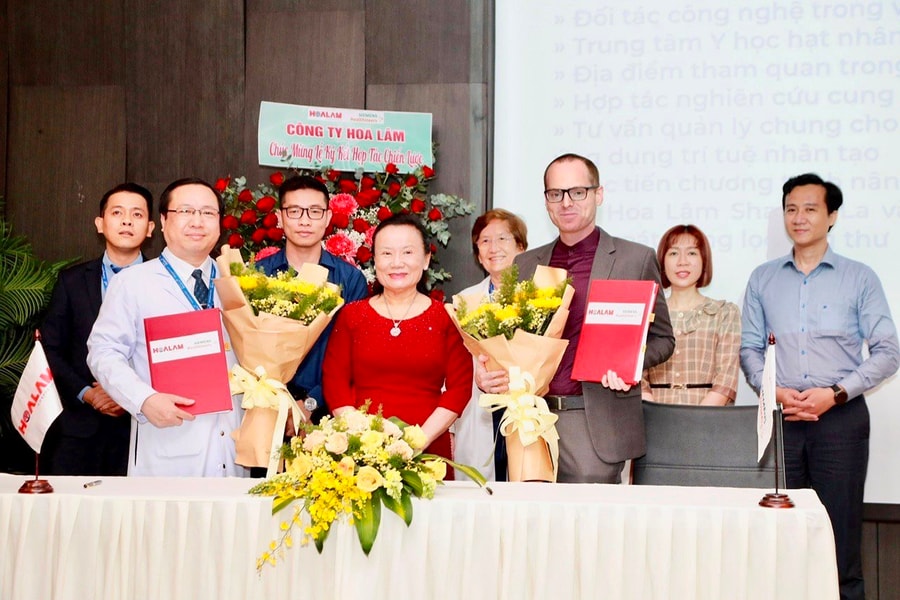 Hoa Lâm và Siemens Healthineers hợp tác nâng cao dịch vụ chăm sóc sức khỏe