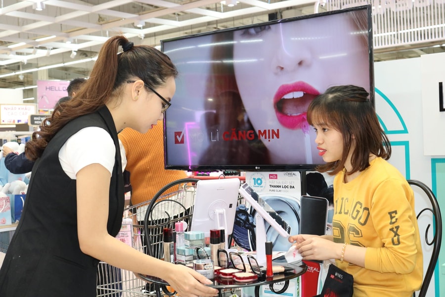 Hấp lực thị trường mỹ phẩm