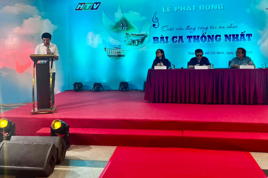 Khởi động cuộc vận động sáng tác âm nhạc chủ đề Bài ca thống nhất