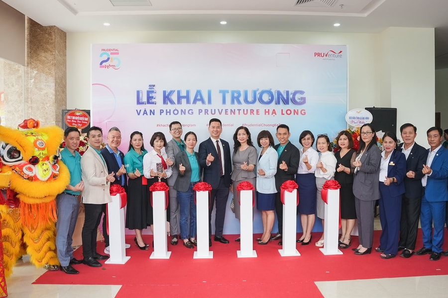 Prudential khai trương văn phòng PRUVenture Quảng Ninh