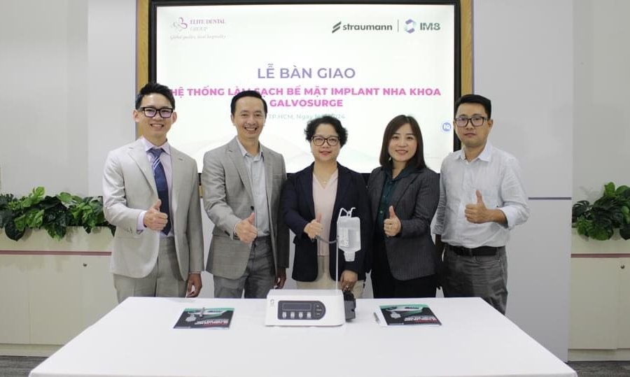 Ra mắt "Hệ thống làm sạch implant nha khoa Galvosurge": Đột phá trong điều trị viêm quanh implant