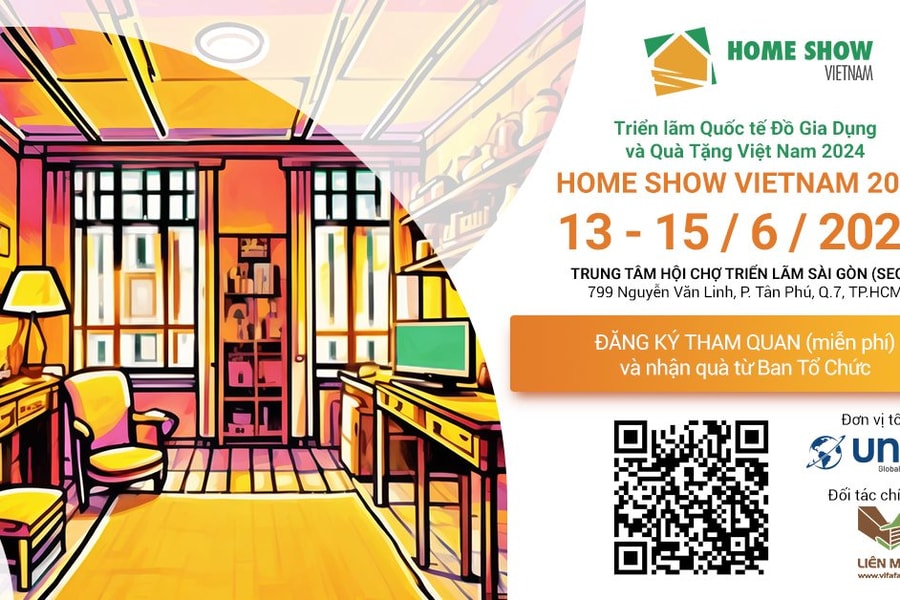Triển lãm Home show Vietnam 2024 - Nơi hội tụ quà tặng và đồ gia dụng chất lượng