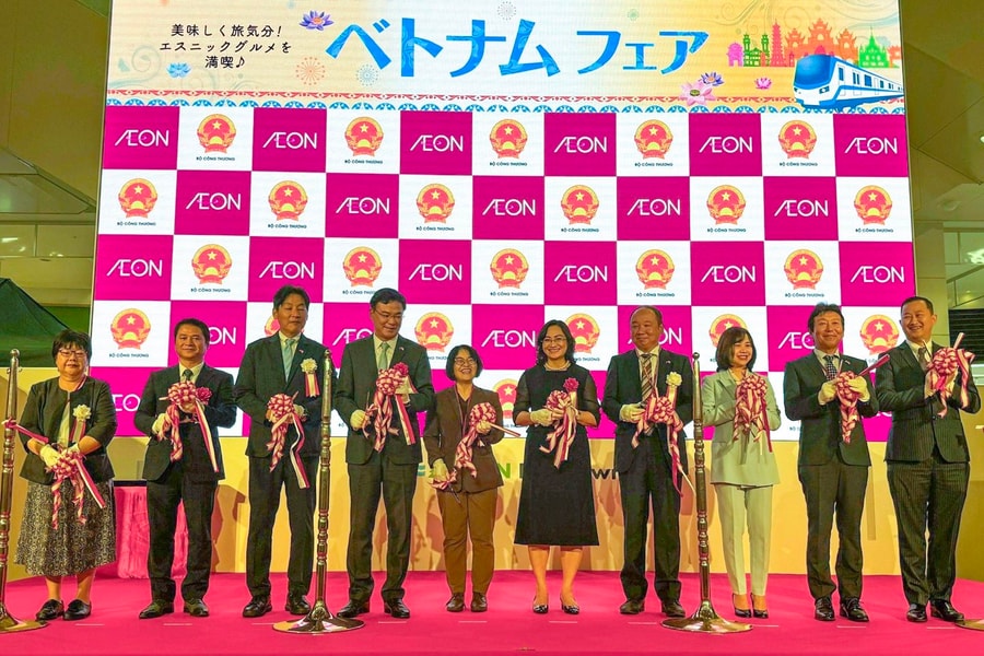 Ẩm thực đường phố Việt Nam tại Tuần hàng Việt Nam 2024 ở Nhật Bản