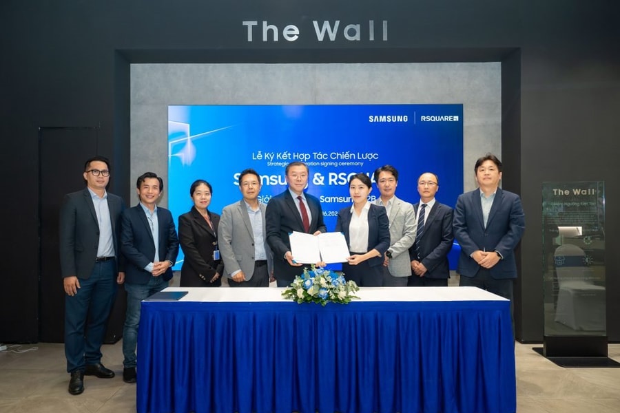 Samsung ký kết hợp tác với RSQUARE