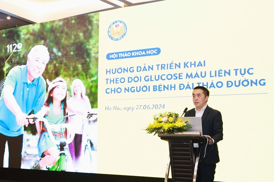 VADE hướng dẫn theo dõi đường huyết liên tục cho người bệnh đái tháo đường