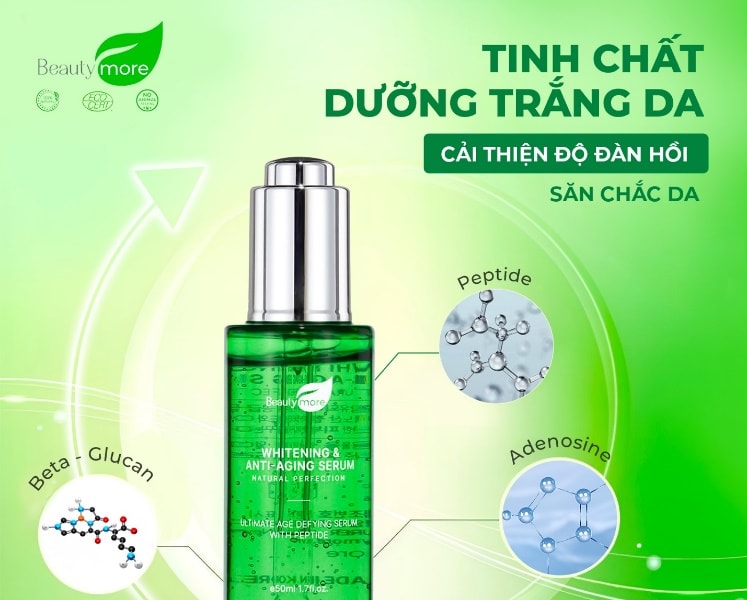Beautymore - Dòng sản phẩm chăm sóc da hoàn mỹ từ thiên nhiên