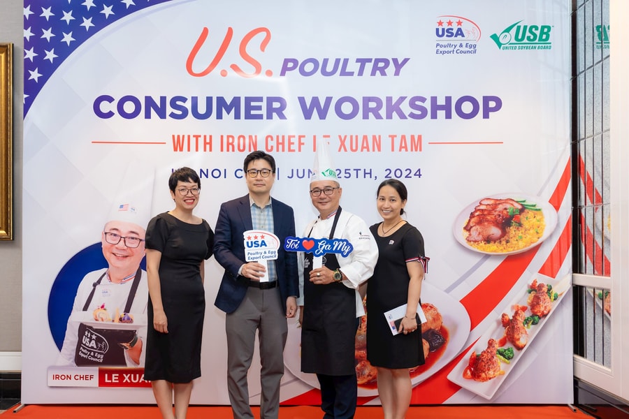 Cùng "Siêu đầu bếp" Lê Xuân Tâm thực hiện món ngon từ gà Mỹ