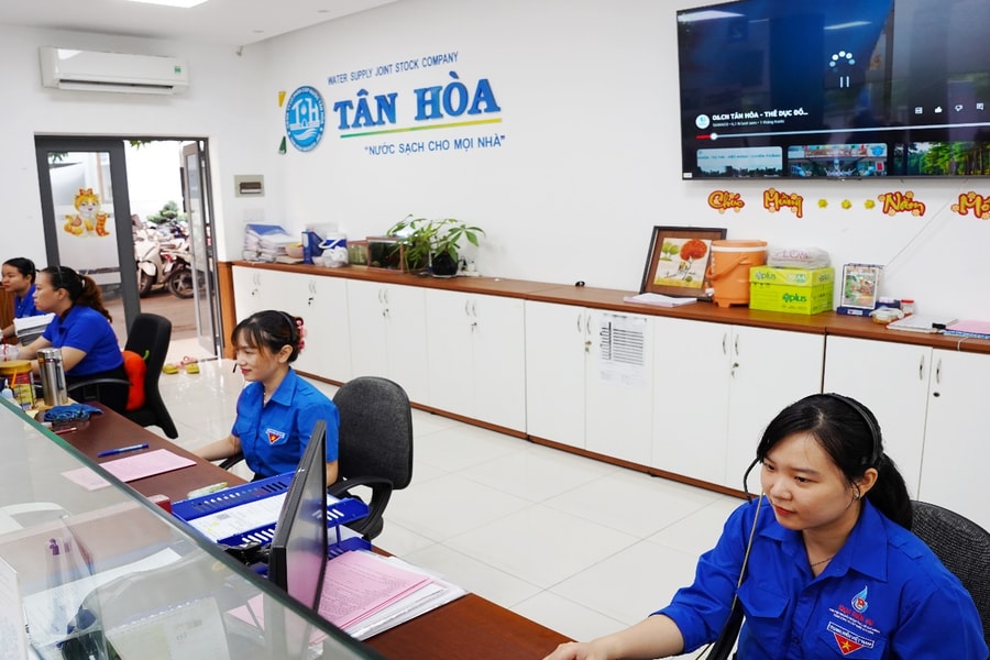 Cấp nước Tân Hòa: Số hóa các kênh liên lạc trong chăm sóc khách hàng