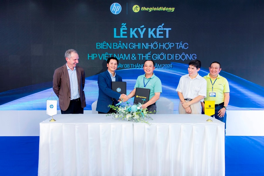 HP Việt Nam cùng Thế Giới Di Động mang đến trải nghiệm cho người dùng