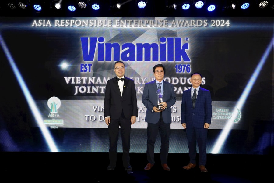 Vinamilk được vinh danh tại giải thưởng quốc tế về “Green Leadership”
