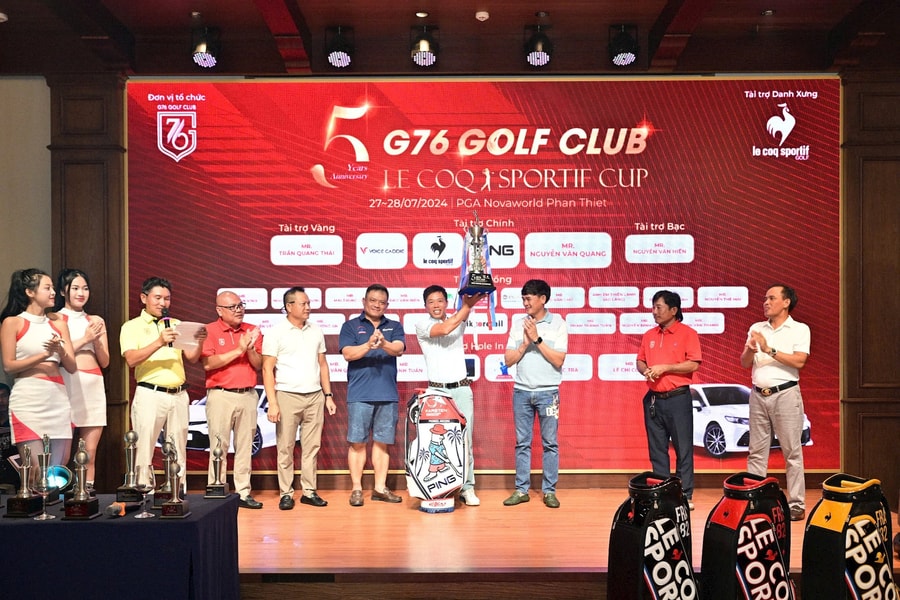 G76 Golf Club LeCoq Sportif Cup: Tinh thần thể thao và trách nhiệm xã hội