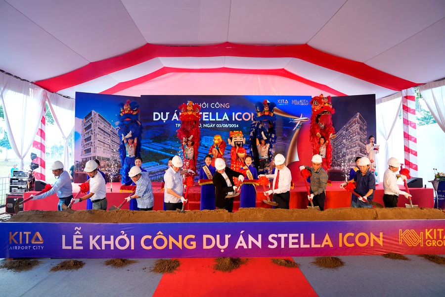 Khởi công dự án căn hộ cao cấp Stella Icon và công bố thương hiệu “Kita Airport City”