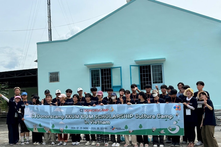Tập đoàn CJ tổ chức chương trình thiện nguyện “Mùa Hè yêu thương” tại Ninh Thuận