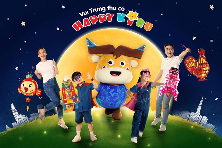 Lồng đèn Happy Kibu: Khơi gợi yêu thương và bảo vệ môi trường