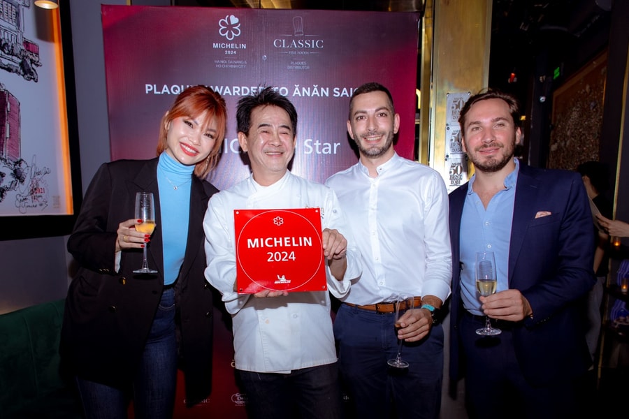 Ănăn Saigon liên tiếp 2 năm liền nhận Michelin 1 sao