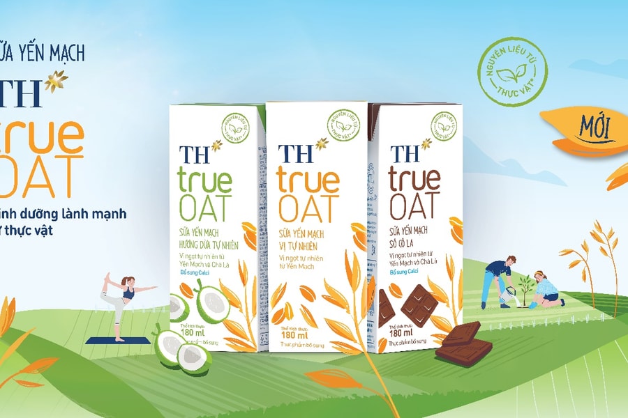 Tập đoàn TH tiếp tục ra mắt các sản phẩm sữa thực vật