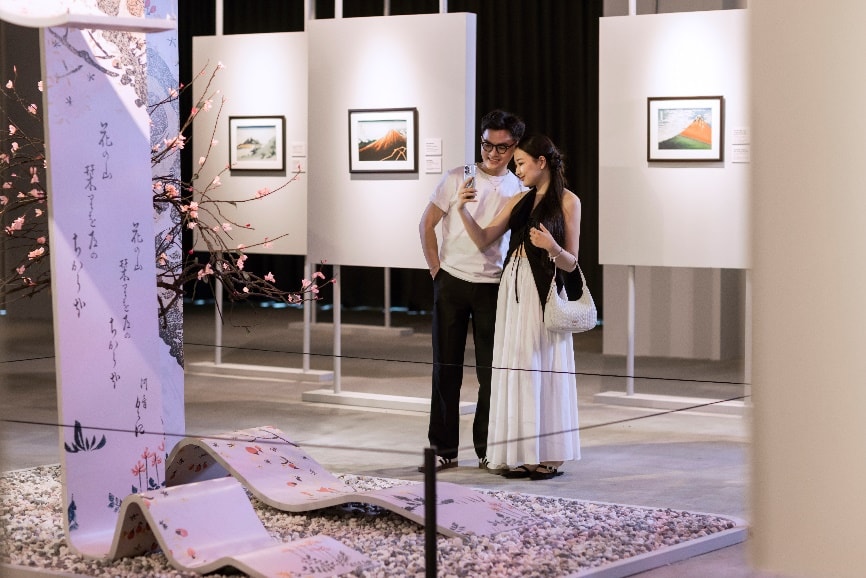 Triển lãm nghệ thuật đa giác quan Hokusai by VPBank mở cửa đến 12/10