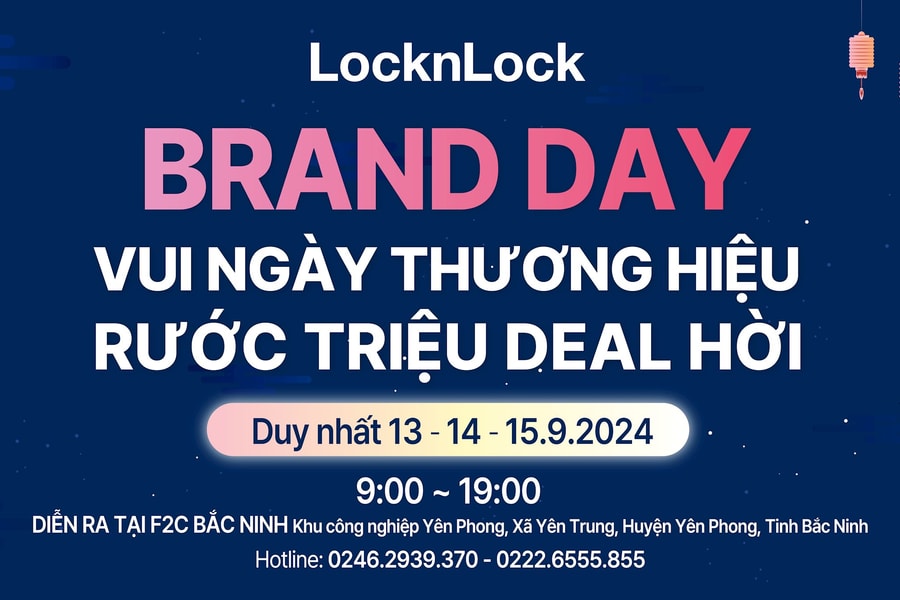 LocknLock chào thu tháng 9 với ưu đãi đến 50%++