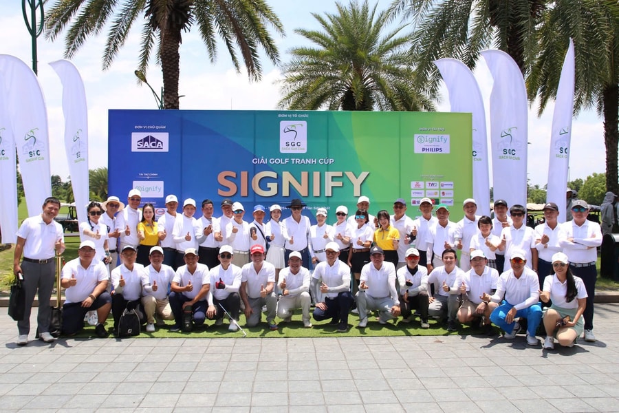 Giải golf Tranh cup Signify khép lại với thành công vượt kỳ vọng