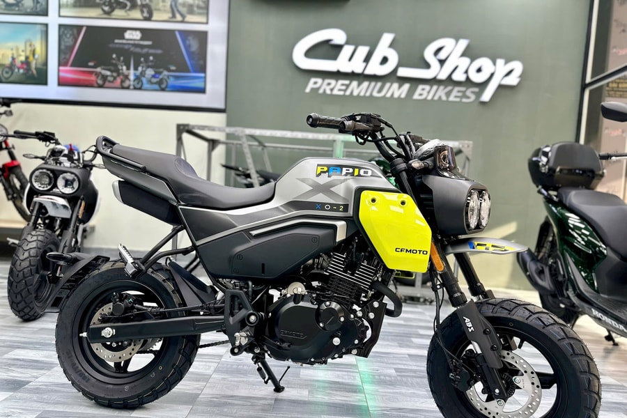 Xe côn tay CFMoto Papio 125 XO2 gia nhập thị trường Việt Nam
