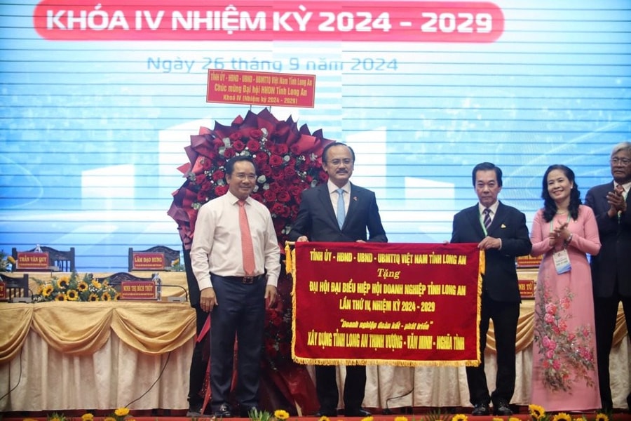 Hiệp hội Doanh nghiệp tỉnh Long An có tân chủ tịch