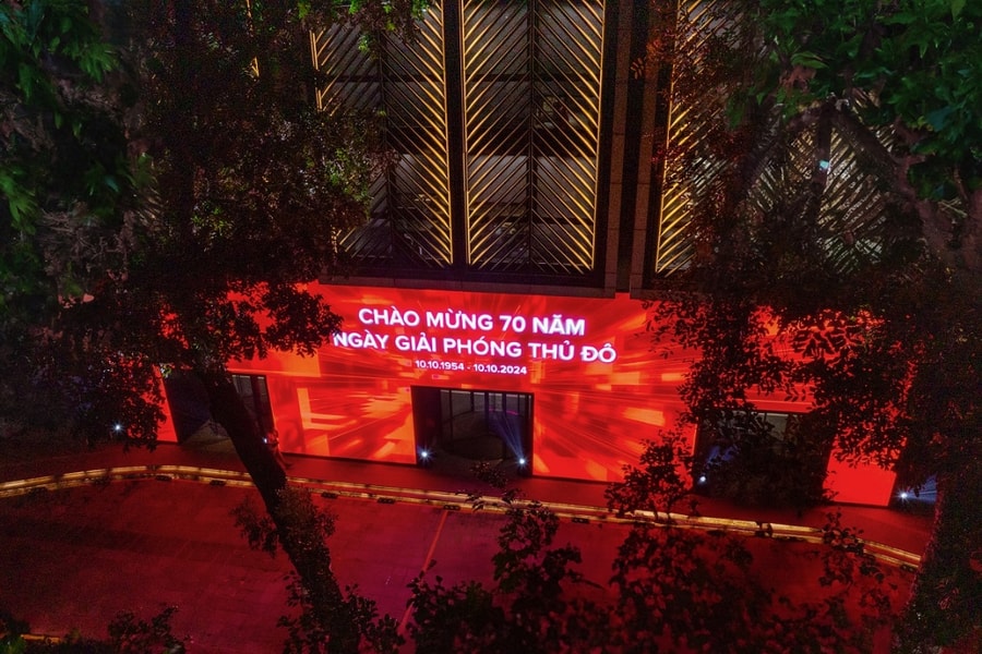 Mãn nhãn nghệ thuật ánh sáng cùng Techcombank, công chúng trầm trồ khen ngợi