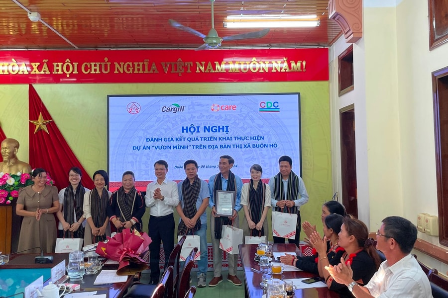 Cargill và CARE tăng cường hỗ trợ phụ nữ và đồng bào dân tộc thiểu số