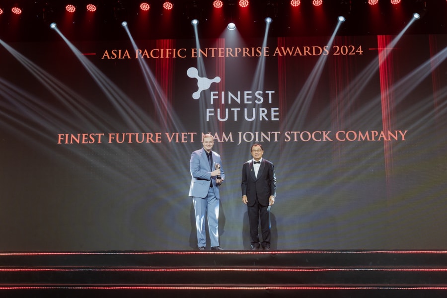Tại APEA 2024, Finest Future được vinh danh Thương hiệu Truyền cảm hứng