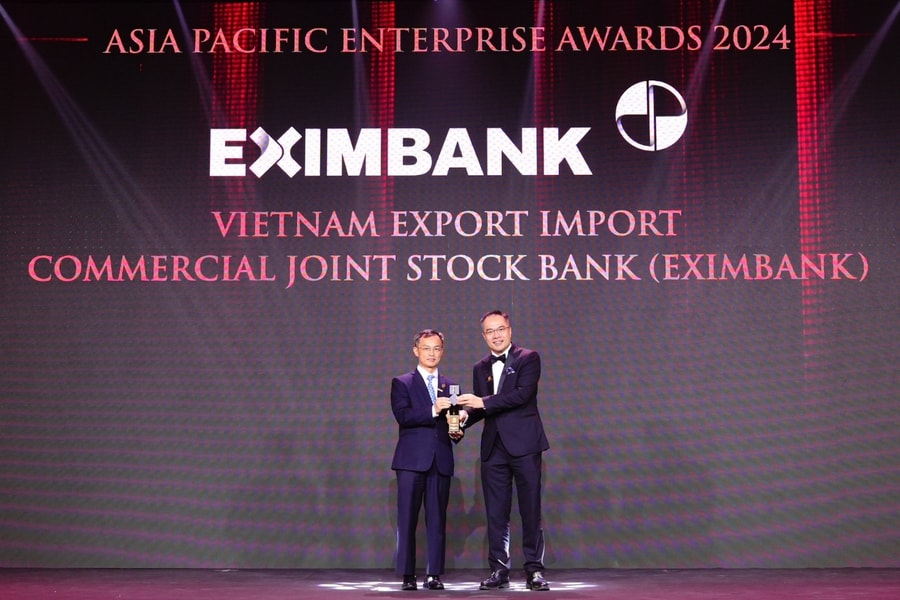 Eximbank nhận Giải thưởng Doanh nghiệp xuất sắc châu Á 2024