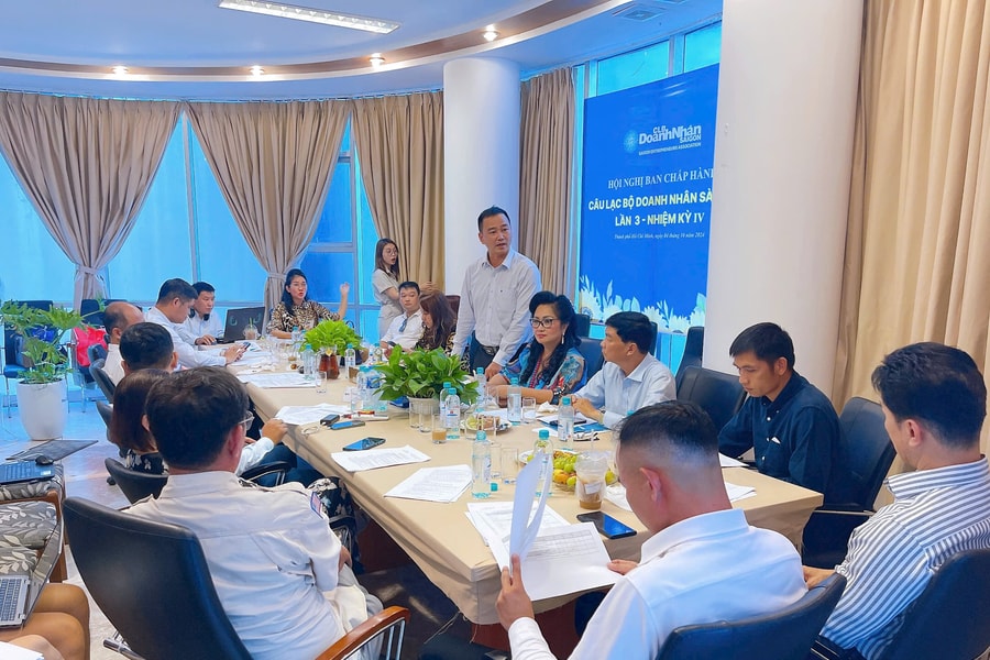 Ban chấp hành Câu lạc bộ Doanh nhân Sài Gòn thông qua nhiều quy chế quan trọng