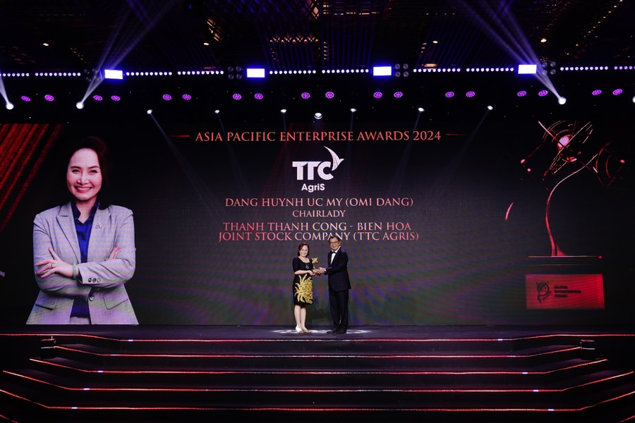 TTC Agris nhận vinh danh kép tại giải thưởng doanh nghiệp châu Á - APEA 2024