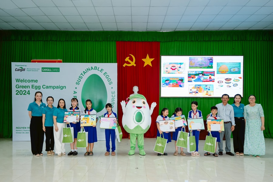 Cargill tổ chức Ngày hội “Tặng trứng cho em”