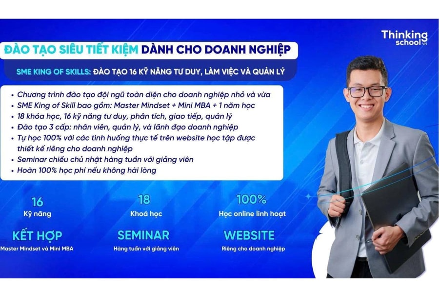 Ra mắt gói đào tạo thông minh SME King of skills dành cho doanh nghiệp