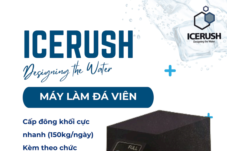 Icerush: Giải pháp làm đá thông minh đến từ Hàn Quốc