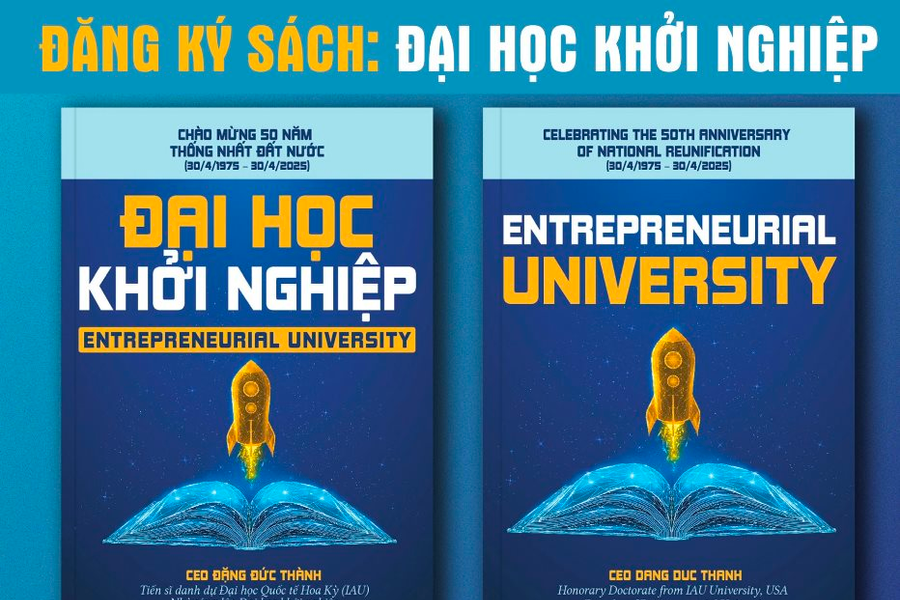 Ra mắt sách "Đại học khởi nghiệp"