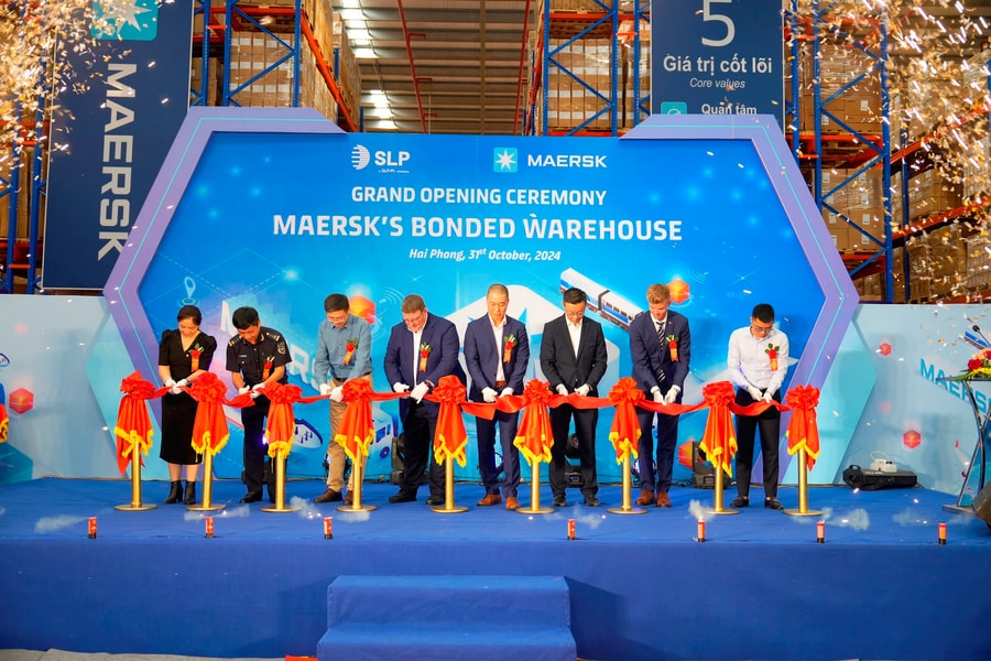 Maersk khai trương kho ngoại quan đầu tiên tại Việt Nam
